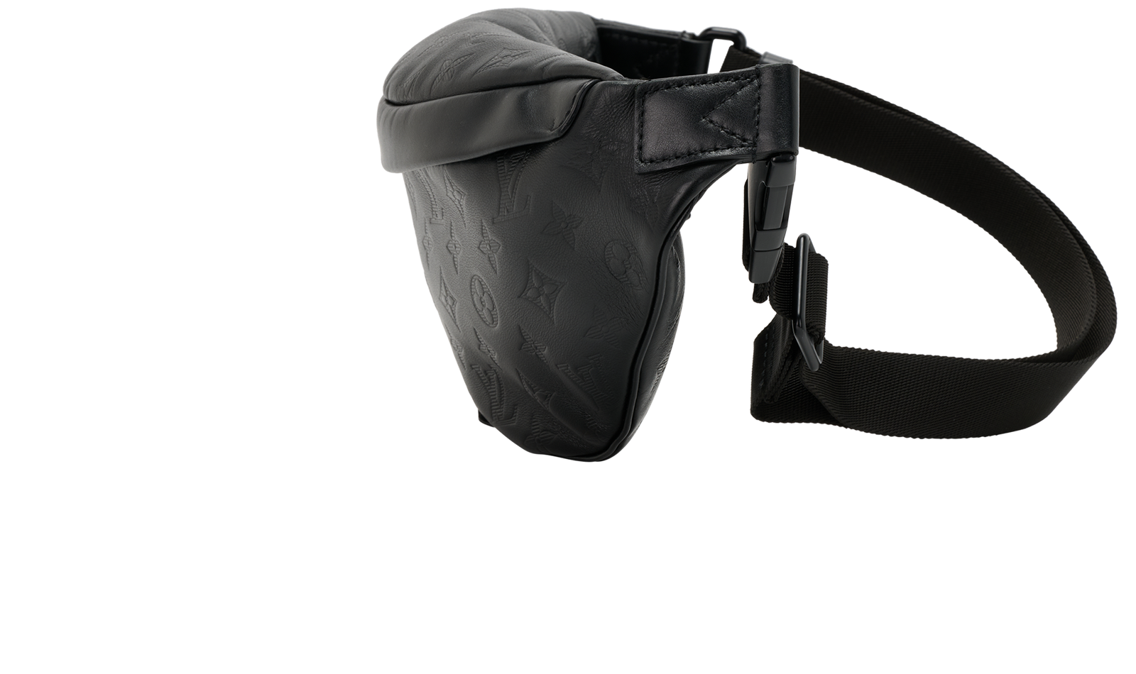 Discovery PM Bum Bag, &pound;1,200, Handbags, Black, Leather, Bottom view